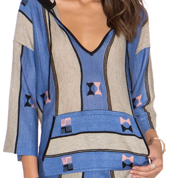 Twelfth Street by Cynthia Vincent Tops - Twelfth Street by Cynthia Vincent Baja Hoodie - S